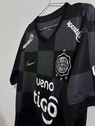 Olimpia Away 26/27 Torcedor Nike - Preto e Cinza
