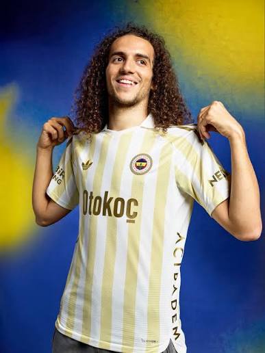 Fenerbahçe Away 26/27 Torcedor Puma Masculina - Amarelo e Branco
