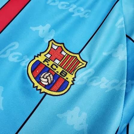 Barcelona Away Retrô 96/97 Kappa - Verde Azulado