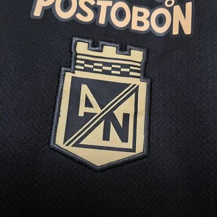 Atletico Nacional Away 25/26 Torcedor Nike - Preto e Dourado