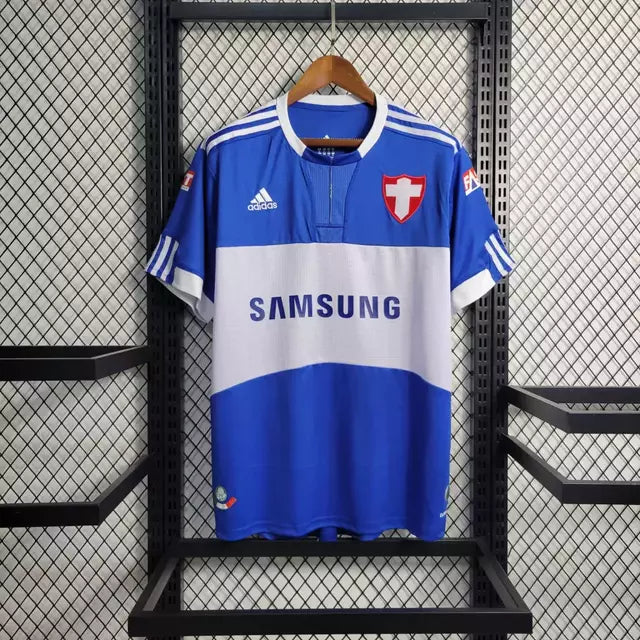 Palmeiras Third 2009 Adidas Retro Masculina - Azul e Branco