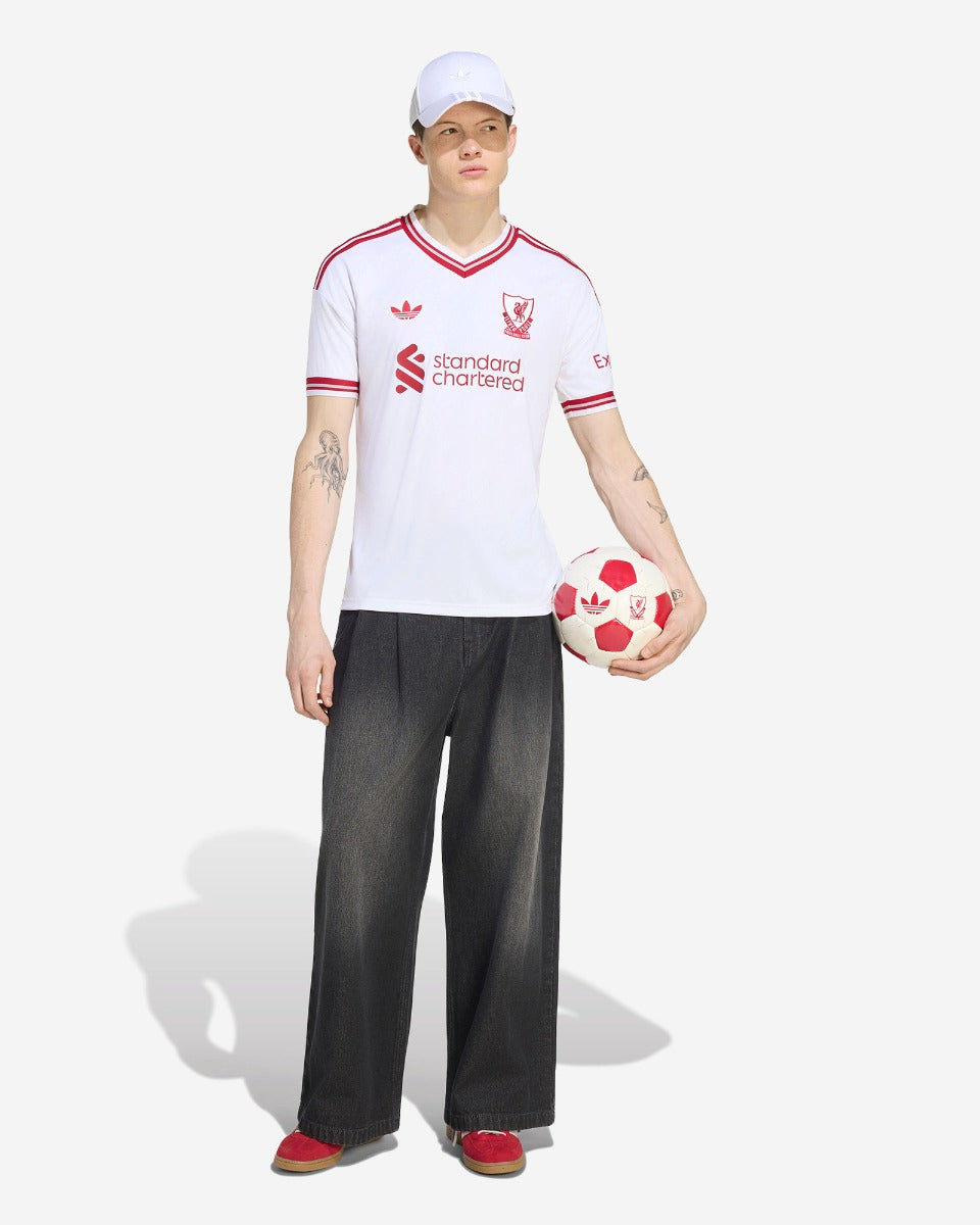 Liverpool Away 26/27 Torcedor Adidas - Branca