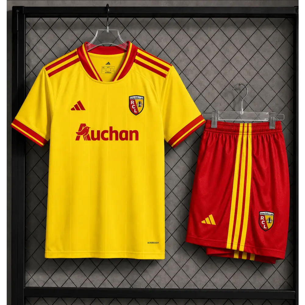 Kit Infantil RC LENS Home 26/27 - Amarelo e Laranja