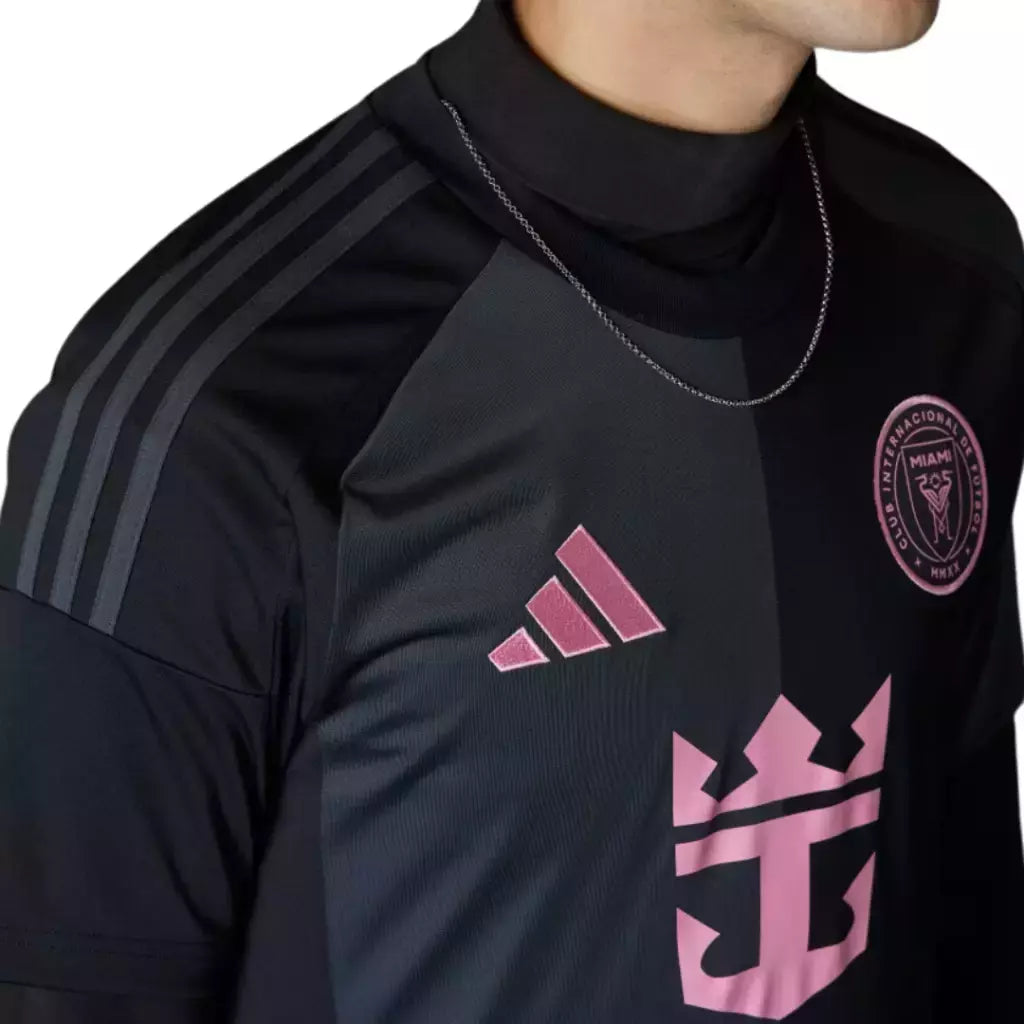 Inter Miami Away 25/26 Torcedor Adidas - Preto