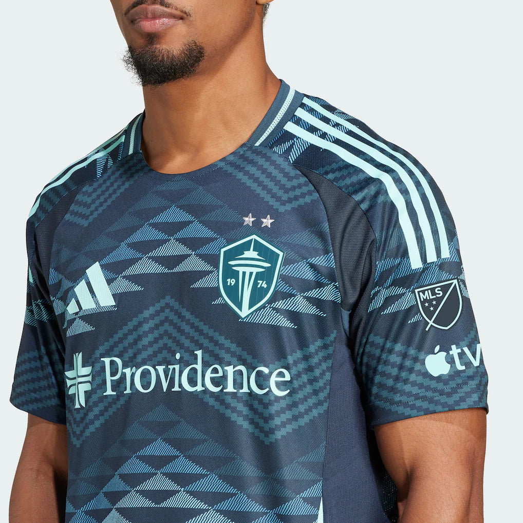 Seattle Sounders Away 25/26 Torcedor Adidas - Azul Escuro