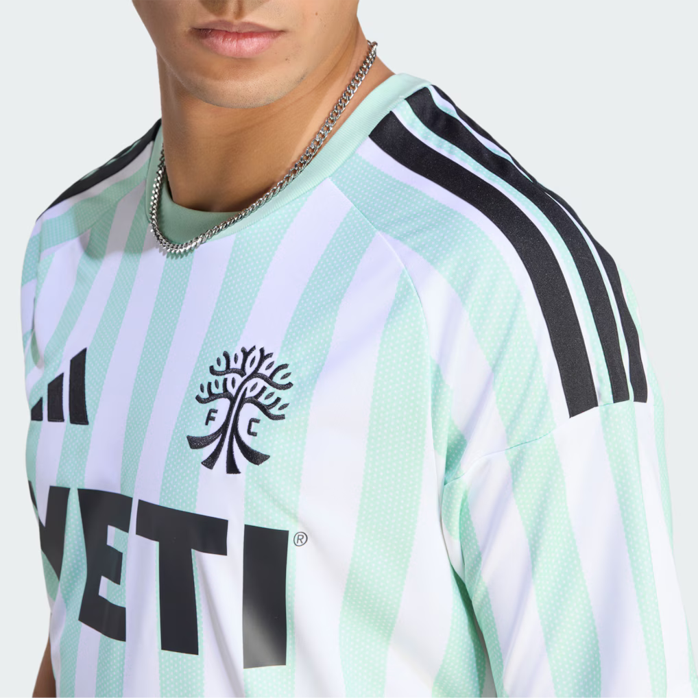 Austin FC Home 26/27 Torcedor Adidas - Verde e Branco