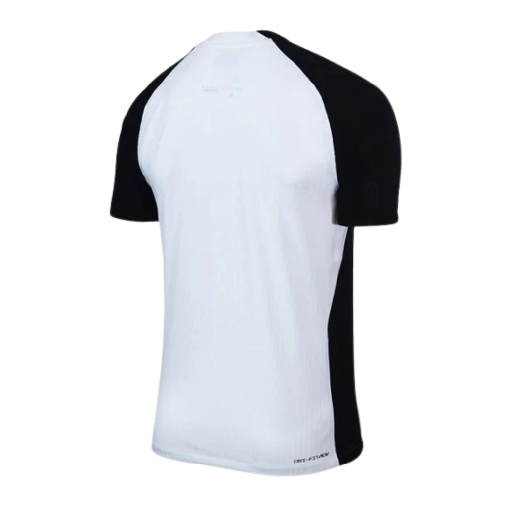 Corinthians Home 25/26 Torcedor Nike Masculina - Branca e Preta