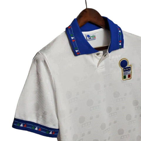 Itália Away Retrô 1994 Diadora - Branca
