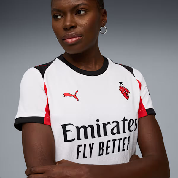 Milan Away 25/26 Feminino Puma - Branca