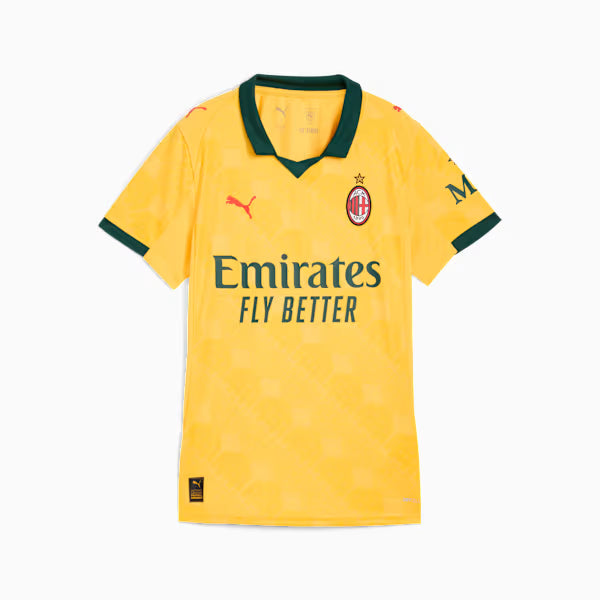 Milan Third 25/26 Feminino Puma - Amarelo