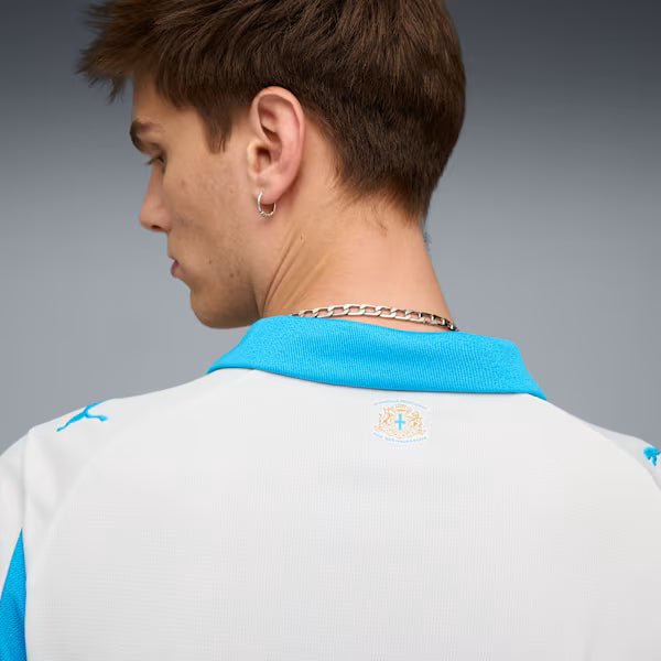 Olympique de Marseille Home 25/26 Torcedor Puma - Branca