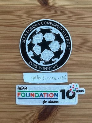 Patch Campeão Conference League 2025