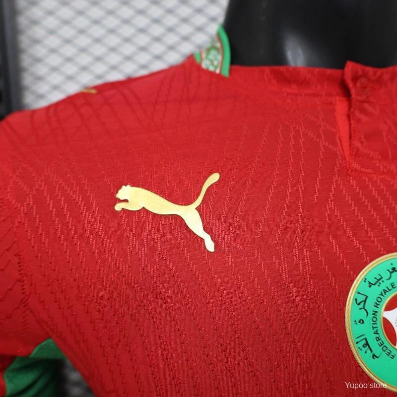Marrocos Home 26/27 Jogador Puma - Vermelho