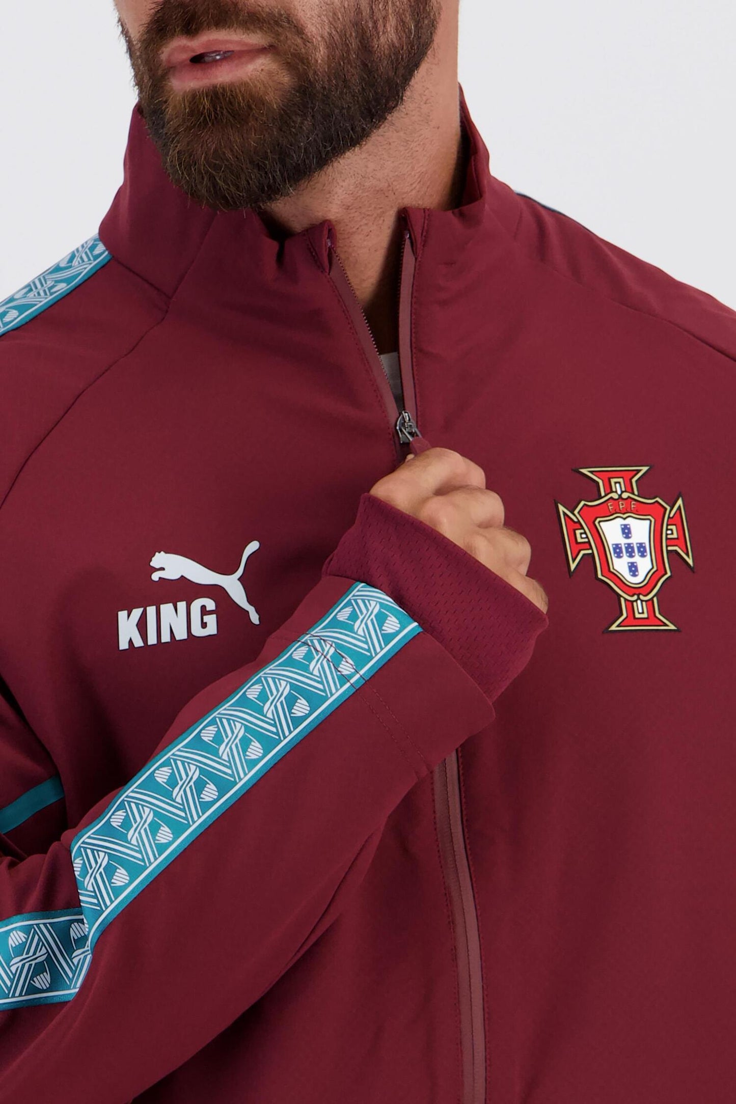 Jaqueta Portugal Puma - Vermelho Vinho