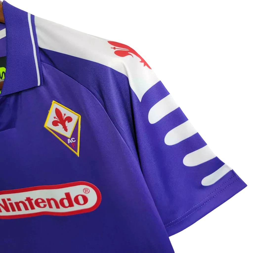Fiorentina Home Retrô 1998 Fila - Roxa