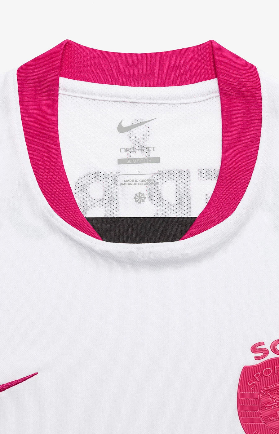 Sporting Outubro Rosa 25/26 Torcedor Nike - Branca e Rosa