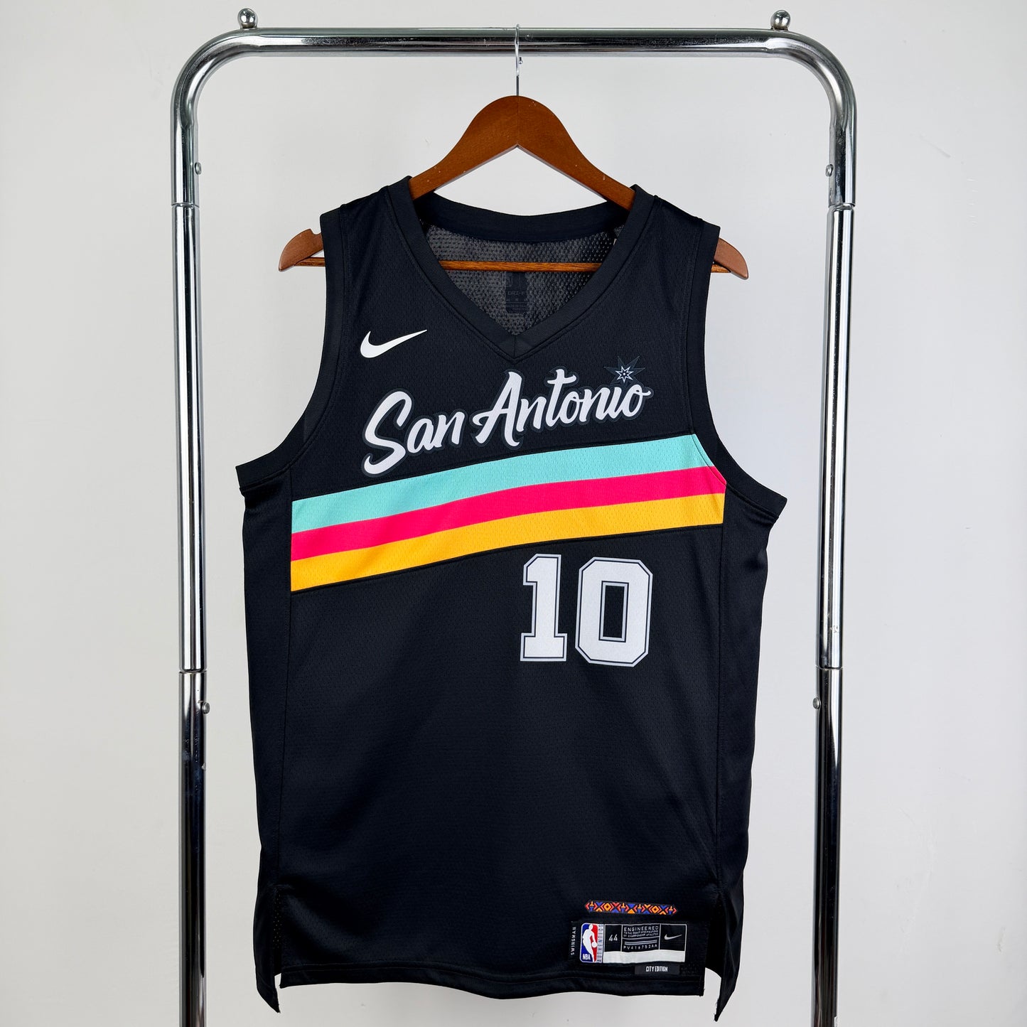 Regata San Antonio Spurs Masculina - Preta
