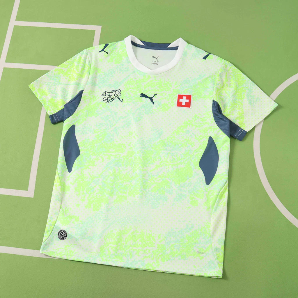 Suiça Away 26/27 Torcedor Masculino Puma - Verde
