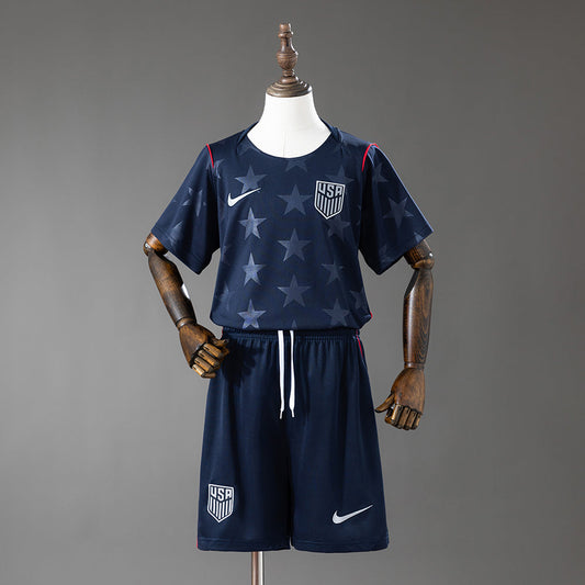 Kit Infantil EUA Away 26/27 - Preto