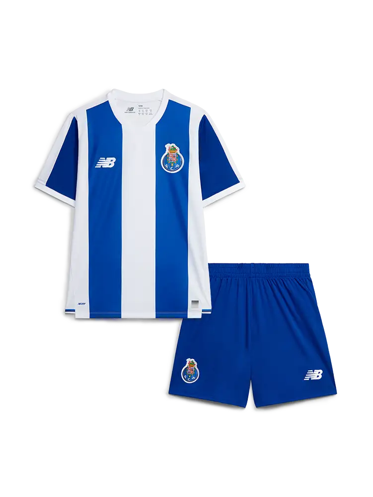 Kit Infantil Porto Home 26/27  - Azul e Branca