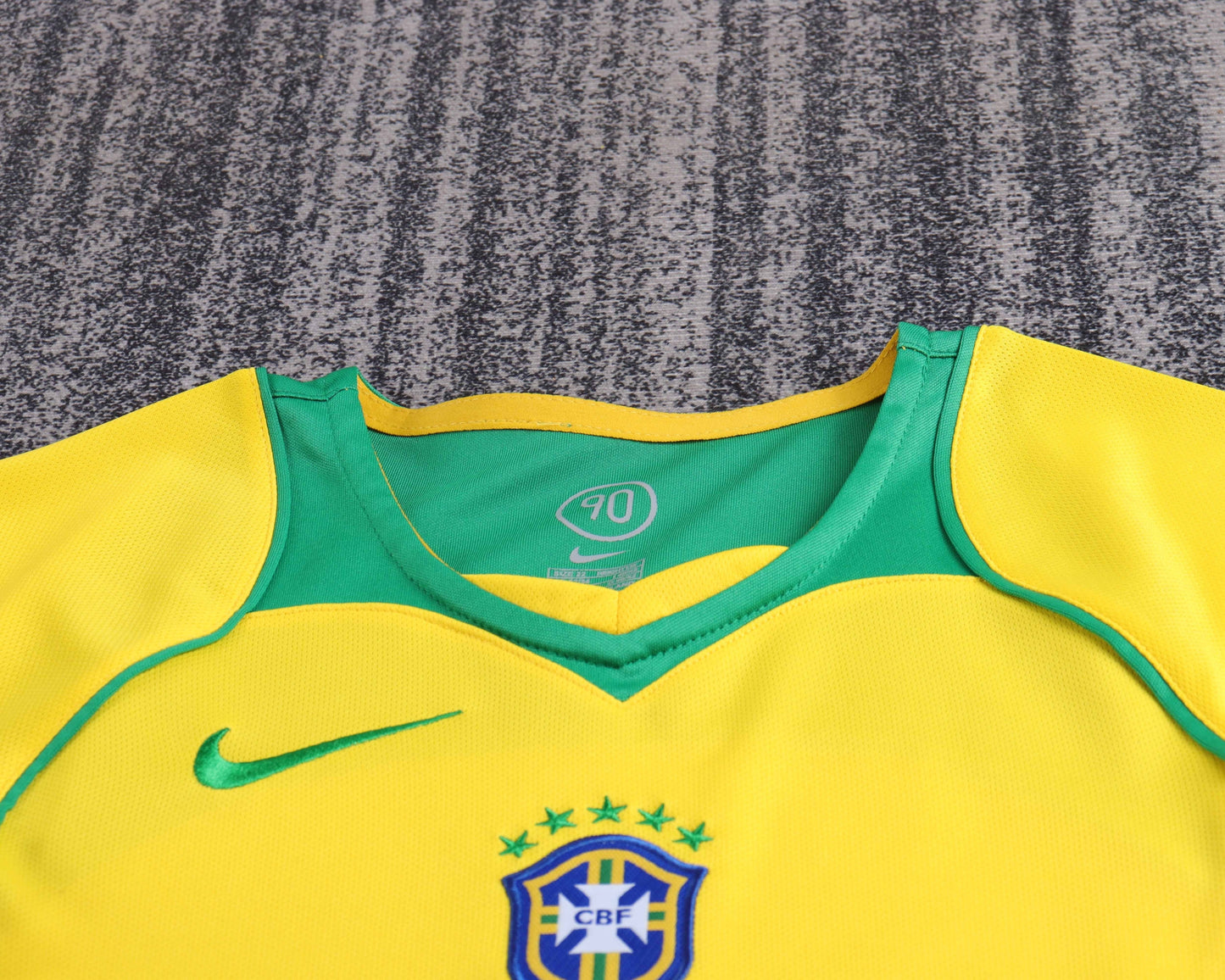 Kit Infantil Brasil Retro Home 2005 - Amarela