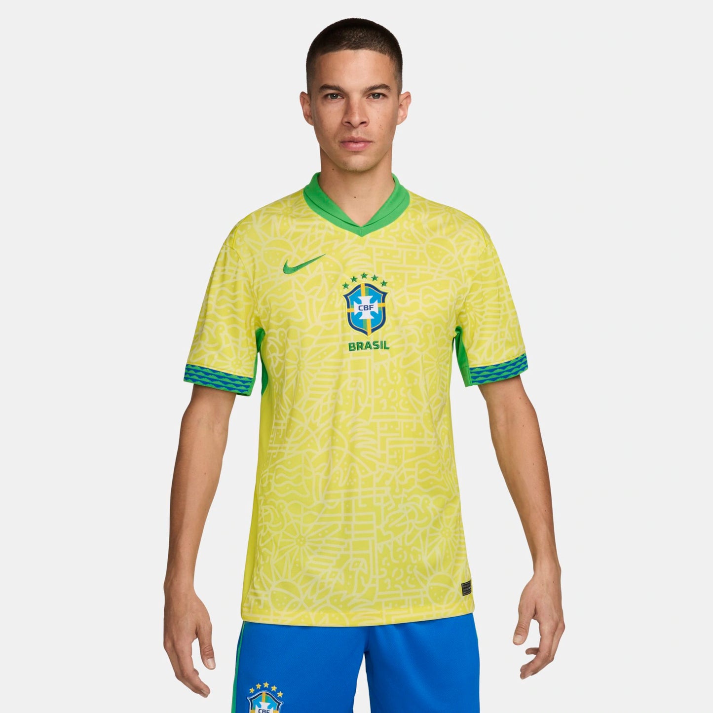 Brasil Home 24/25 Torcedor Nike - Amarela