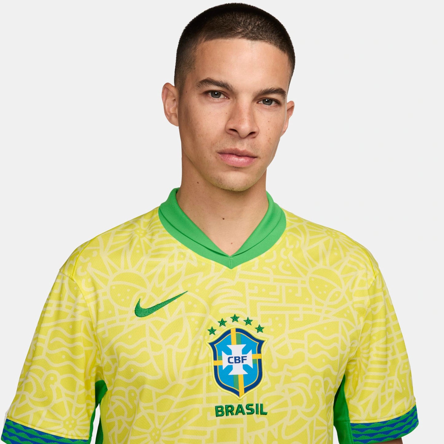 Brasil Home 24/25 Torcedor Nike - Amarela