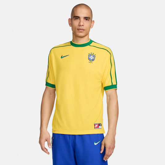Brasil Home Retro 1998 Nike - Amarelo