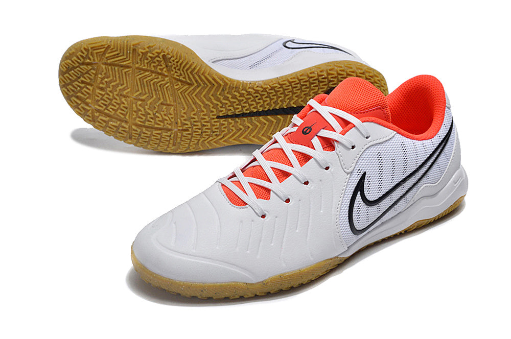 Chuteira Futsal Nike Tiempo Legend 10 Academy IC - Branca