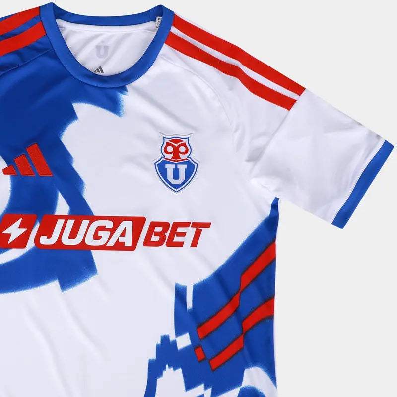 Universidad de Chile Away 26/27 Torcedor Adidas - Branca e Azul