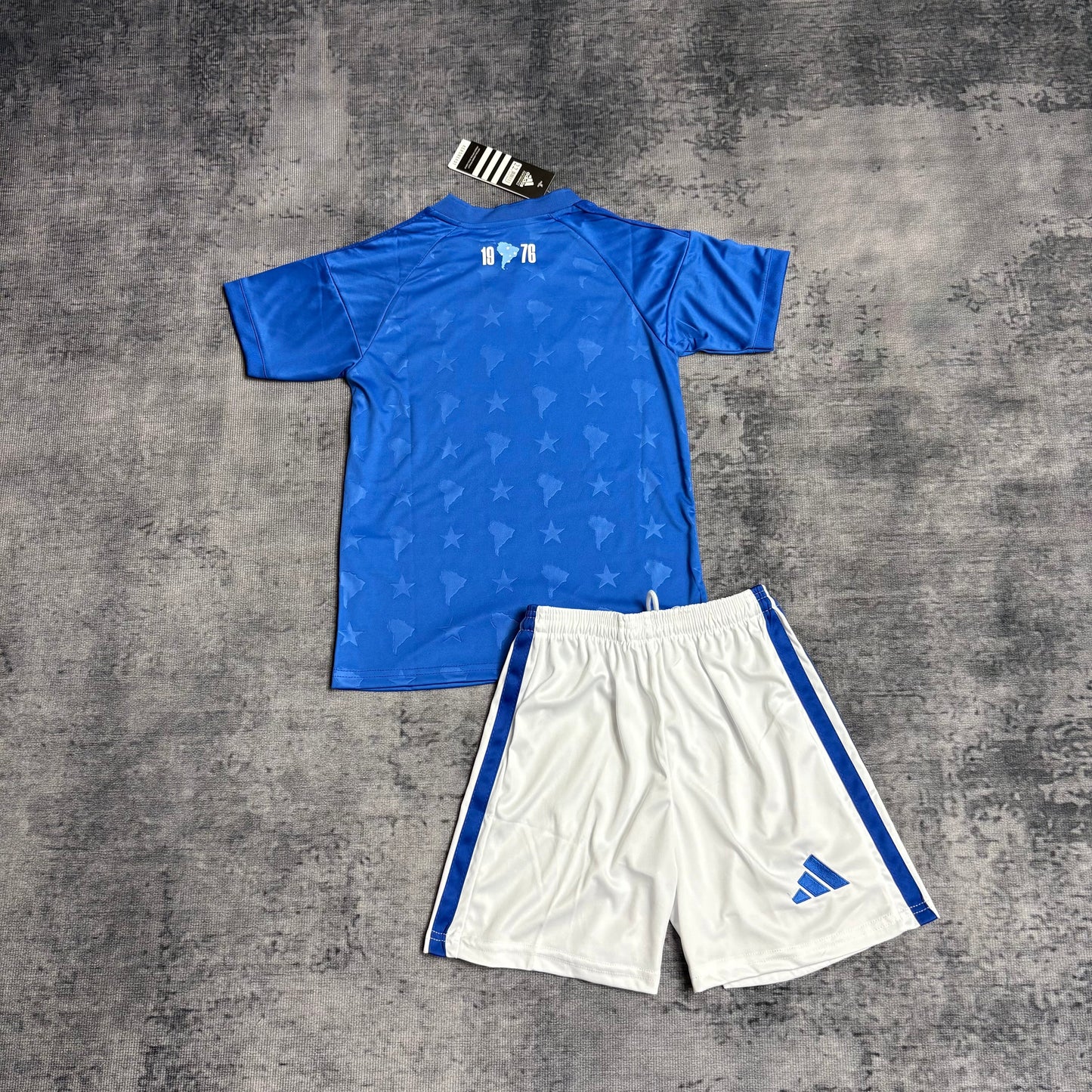 Kit Infantil Cruzeiro Home 26/27 Feminino - Azul