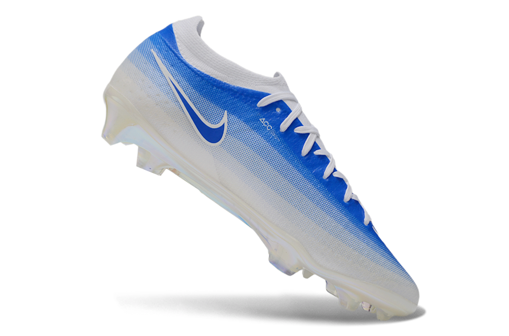 Chuteira Campo Nike Mercurial Vapor 17 Elite FG - Azul e Branco