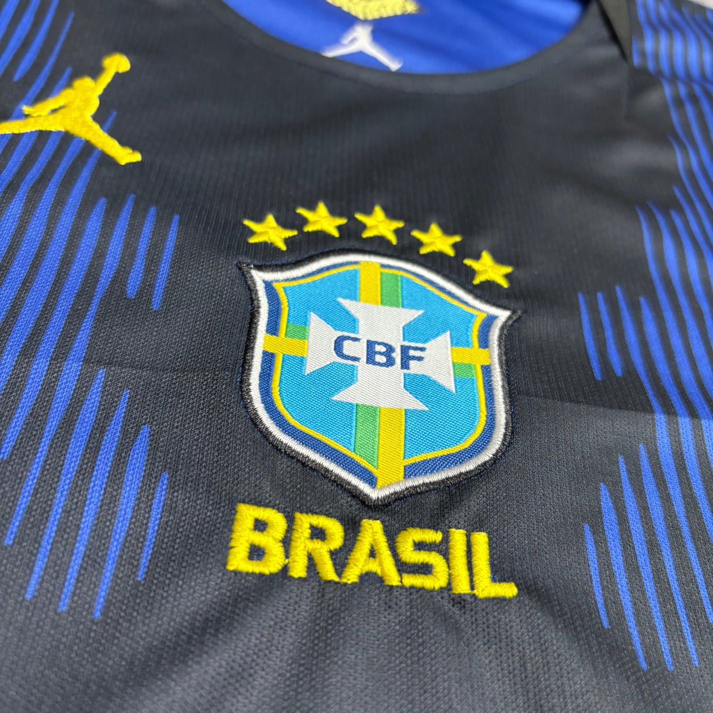 Kit Infantil Brasil Away 26/27 - Azul