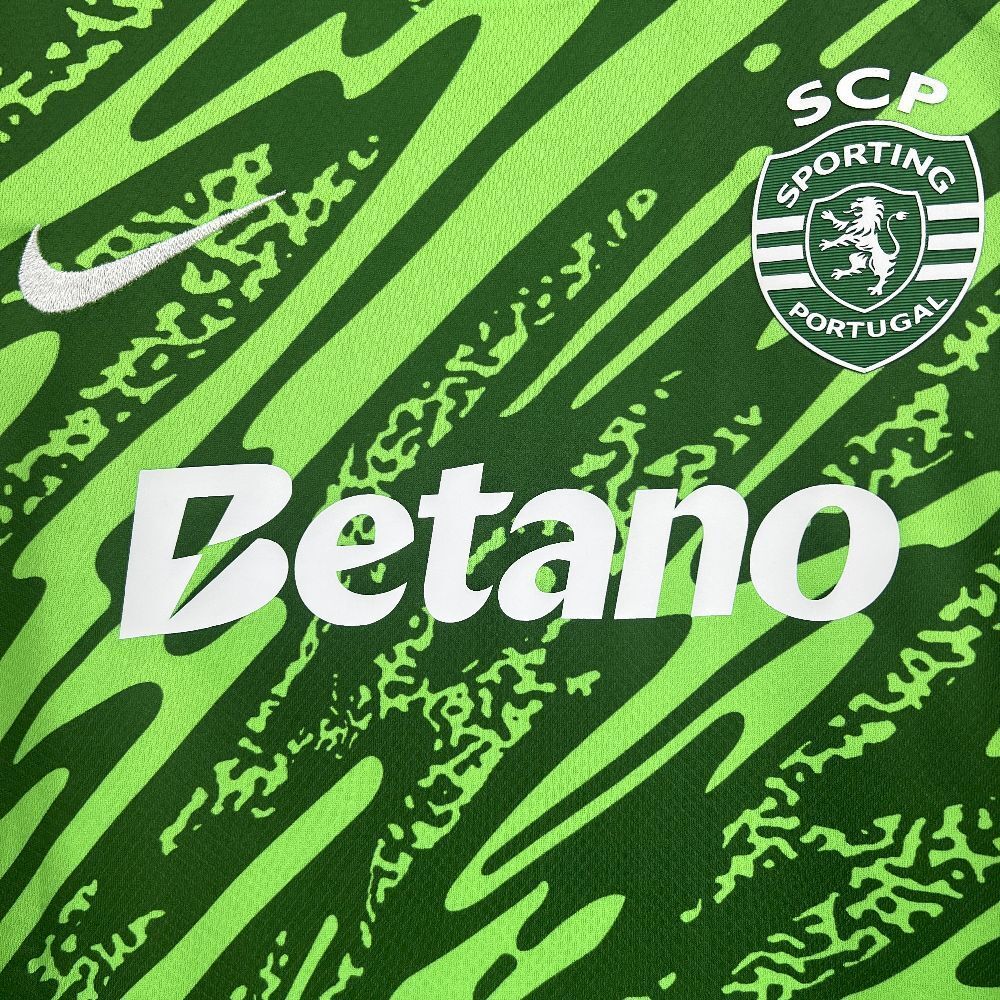 Kit Infantil Sporting Goleiro 25/26  - Verde
