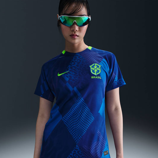 Brasil Away 25/26 Feminina Nike - Azul