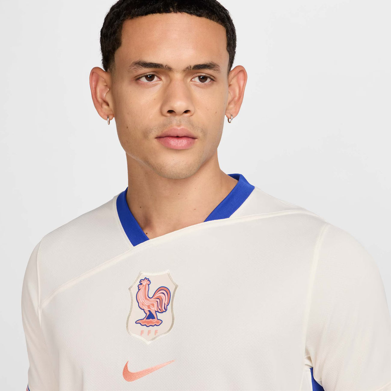 França Away 25/26 Torcedor Nike Masculino - Bege