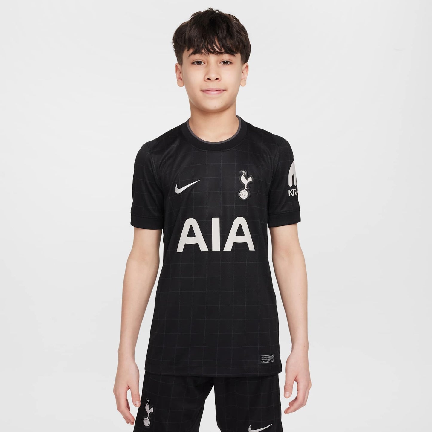 Kit Infantil Tottenham Away 25/26 - Preto