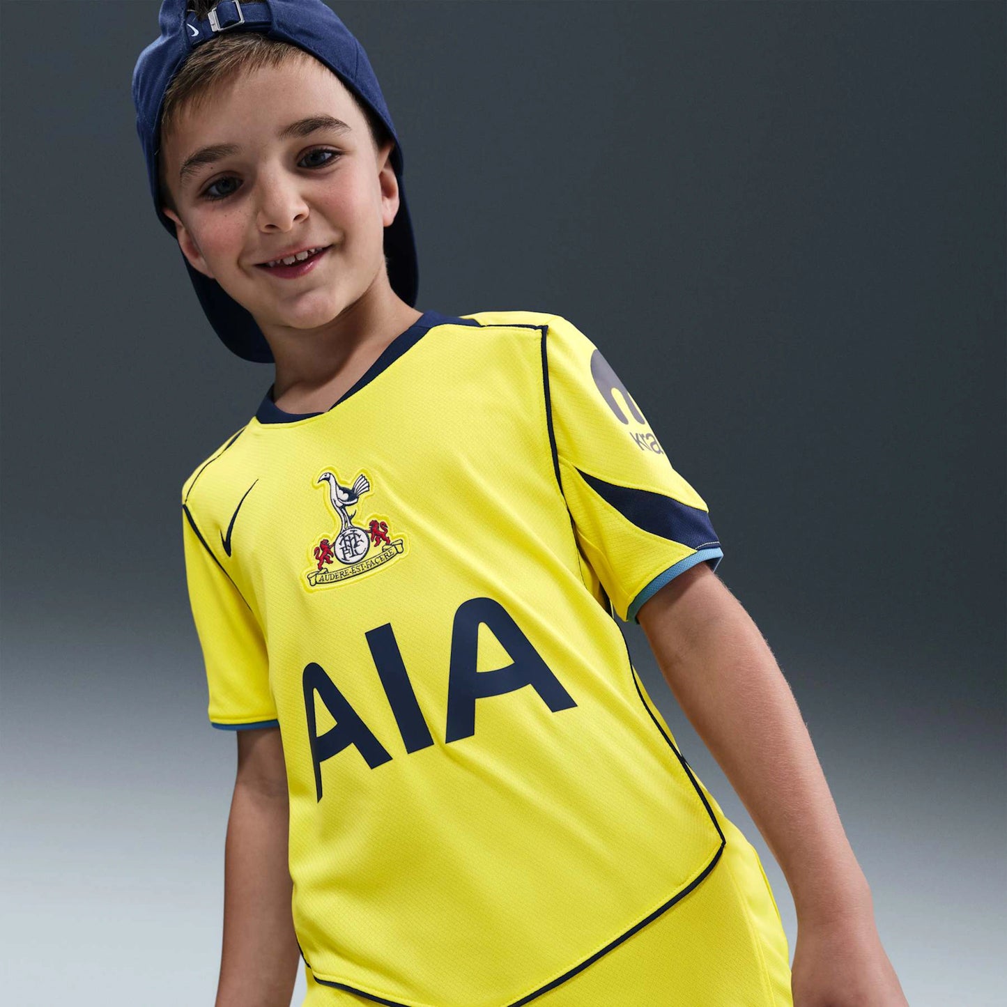 Kit Infantil Tottenham Third 25/26 - Amarelo