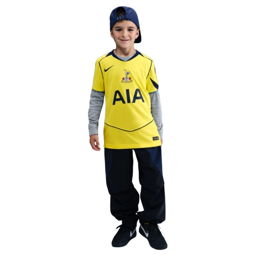 Kit Infantil Tottenham Third 25/26 - Amarelo