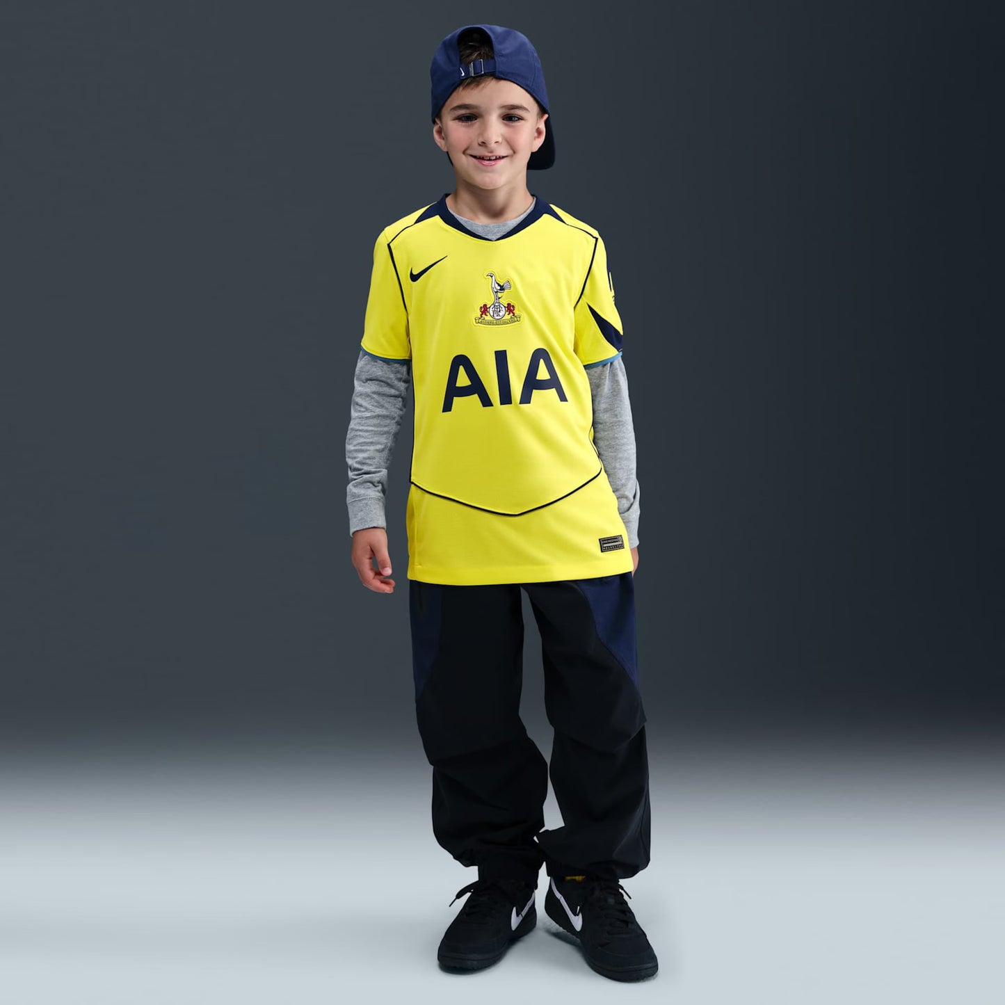 Kit Infantil Tottenham Third 25/26 - Amarelo