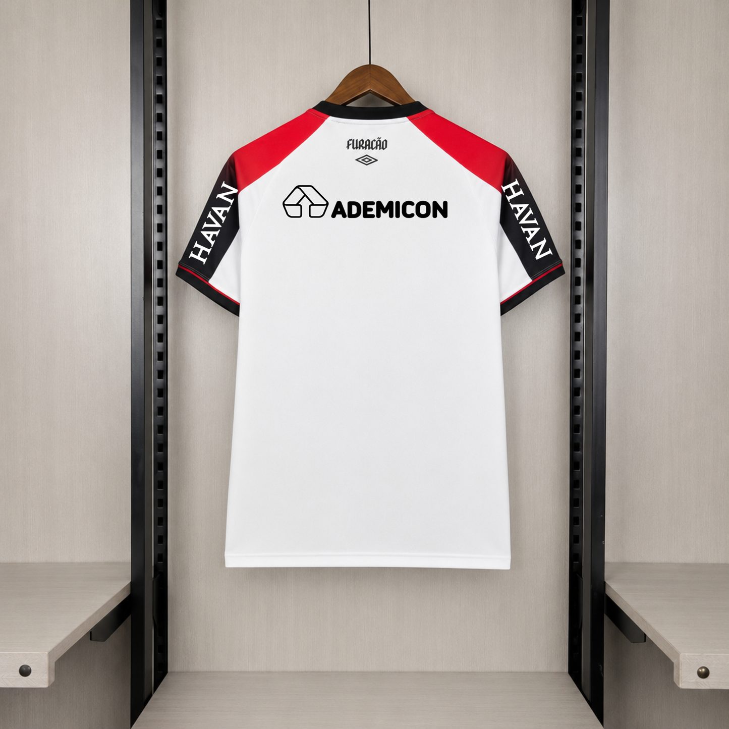 Athletico Paranaense Away Com Patrocinadores 26/27 Umbro Masculino -  Branco