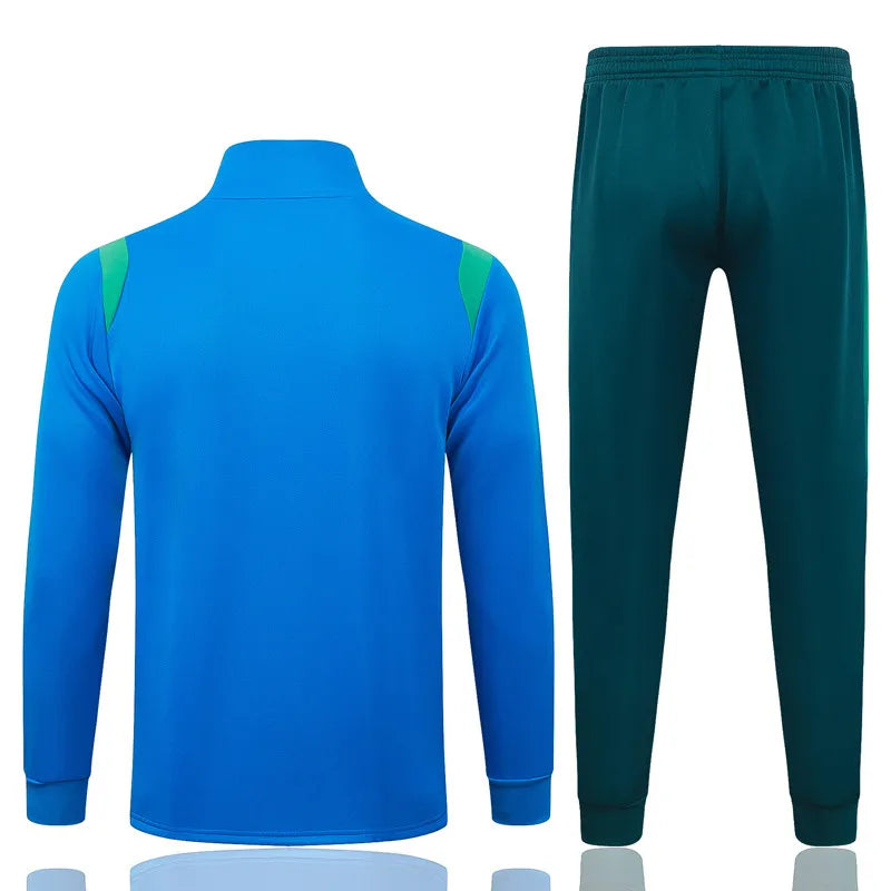 Kit Agasalho + Calça Brasil Nike - Azul