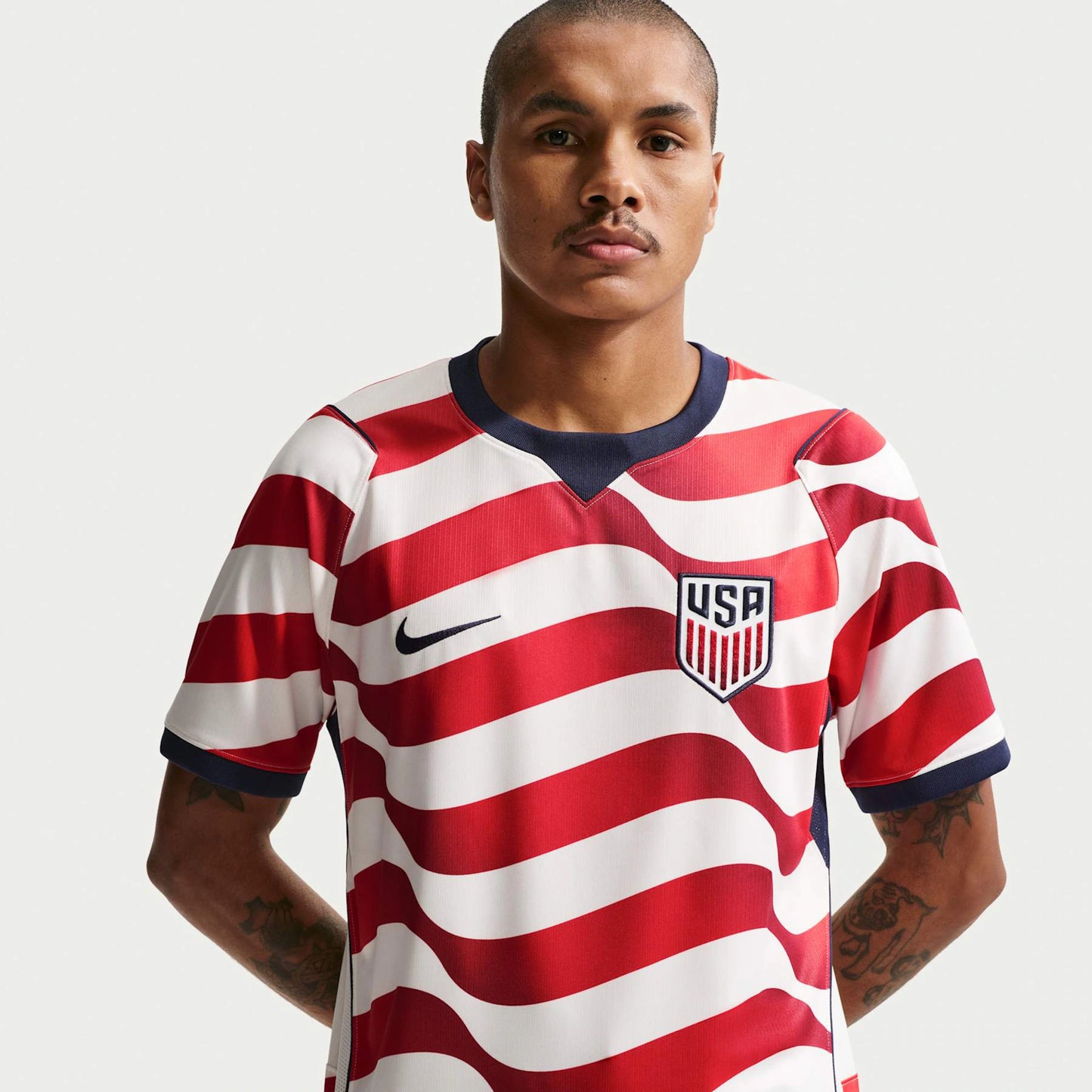 EUA Home 26/27 Torcedor Nike - Branco e Vermelho