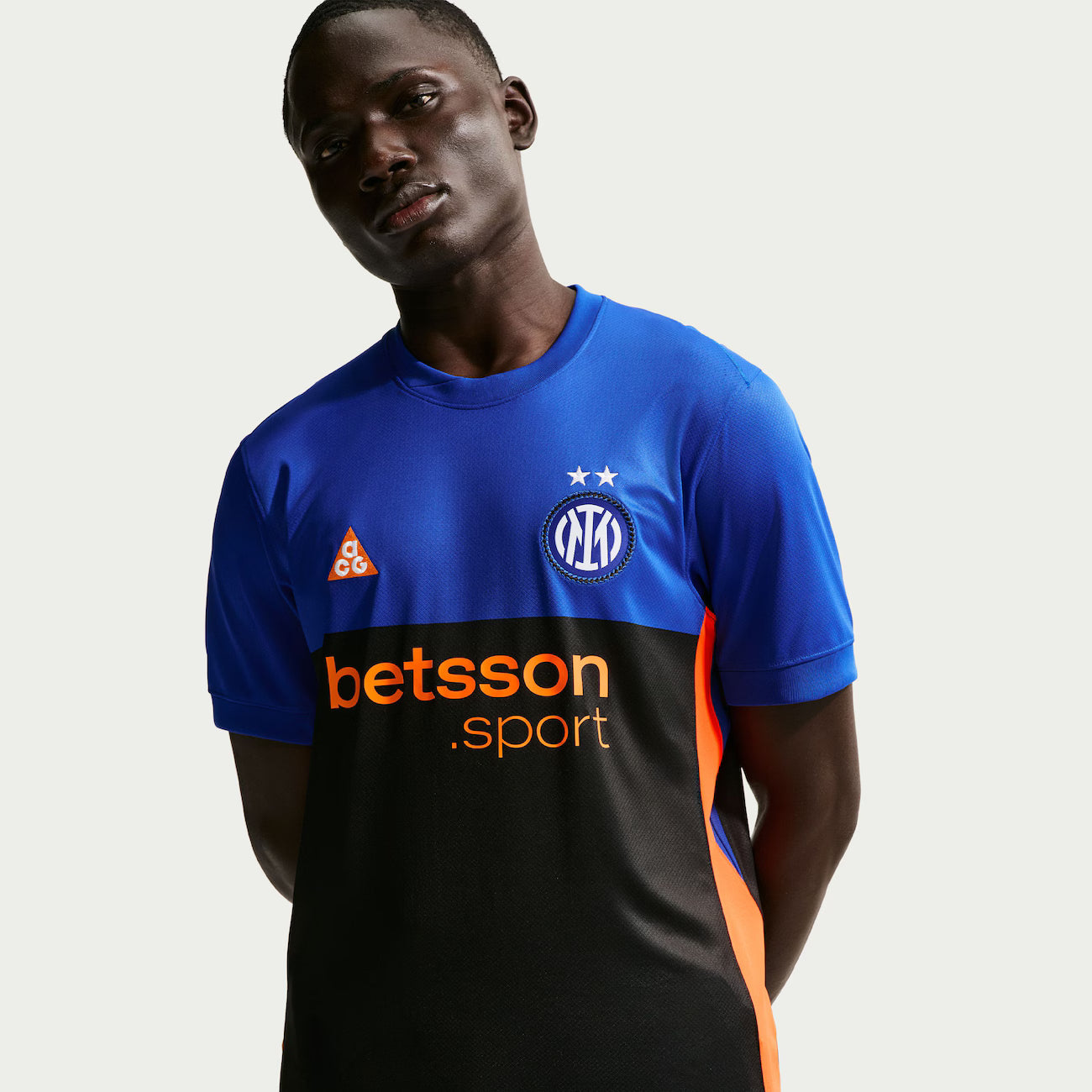 Inter de Milão Fourth 25/26 Torcedor Nike - Azul e Preto