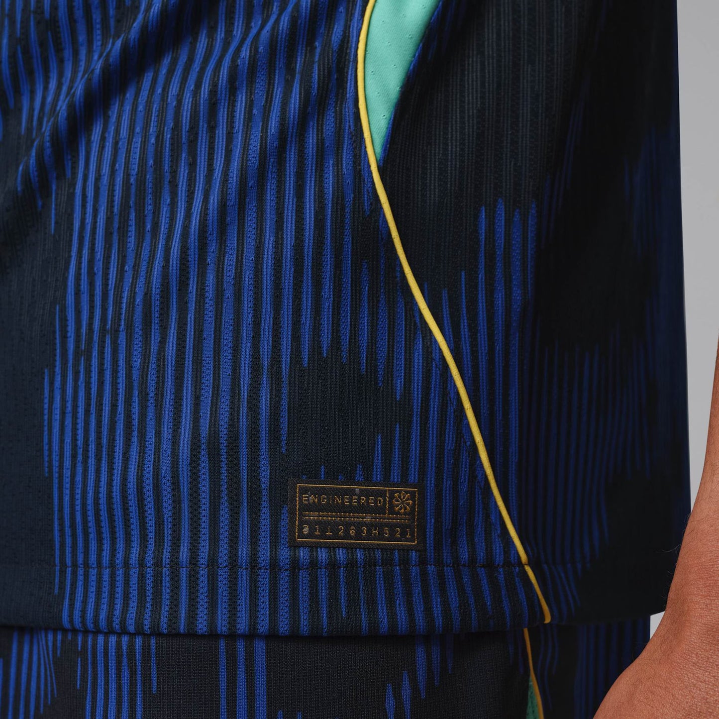 Brasil Away 26/27 Jogador Jordan Masculina - Azul