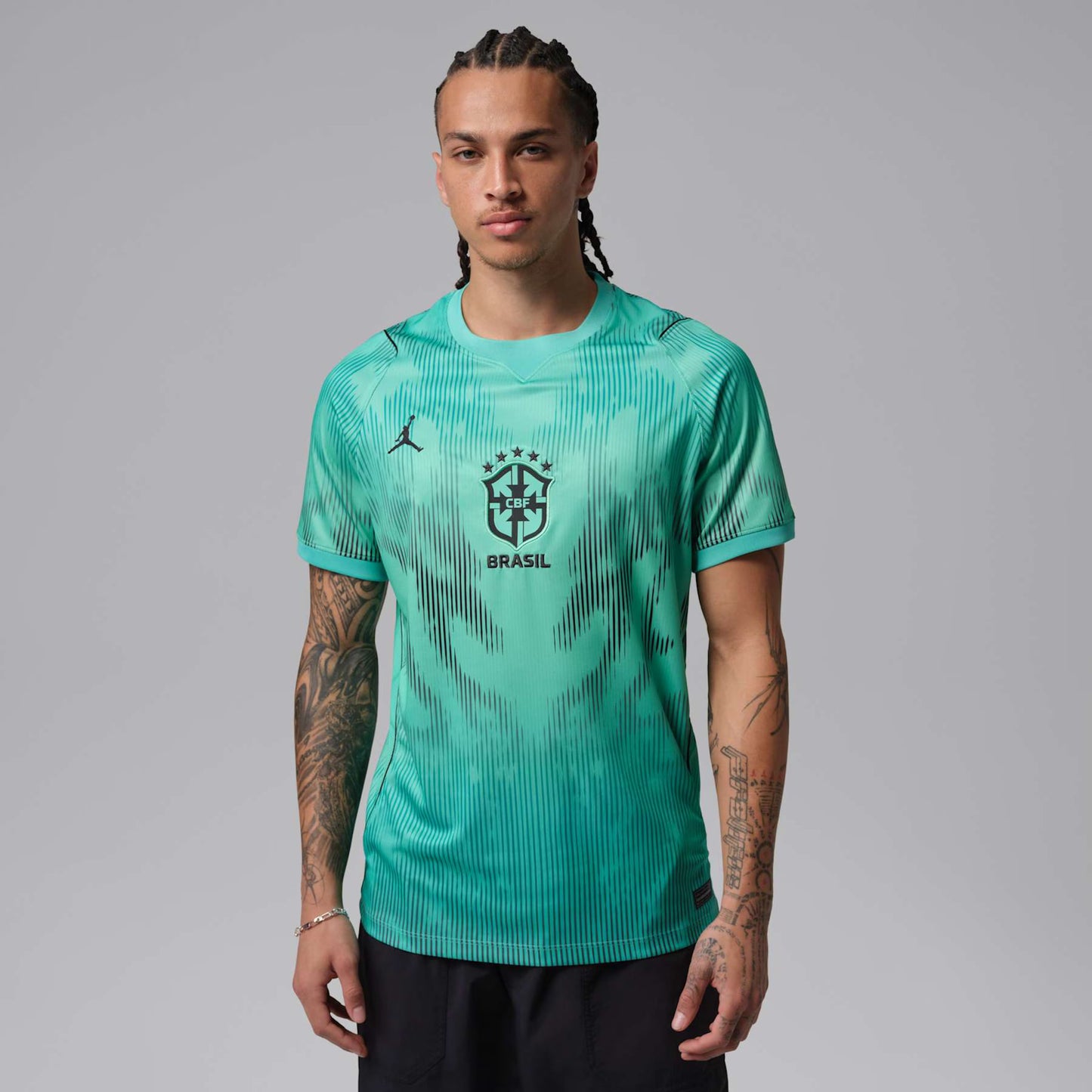 Brasil Goleiro 26/27 Torcedor Jordan Masculina - Verde