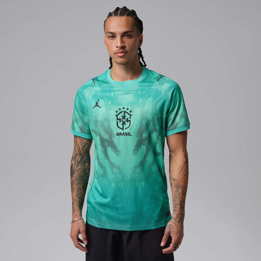 Brasil Goleiro 26/27 Torcedor Jordan Masculina - Verde
