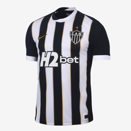 Atlético Mineiro Home 26/27 Nike Torcedor Masculino - Branca e Preta