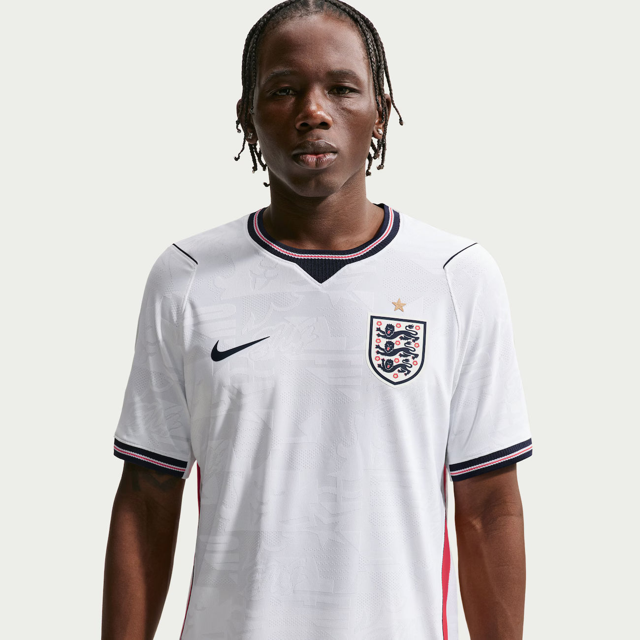Inglaterra Home 26/27 Jogador Masculino Nike - Branca