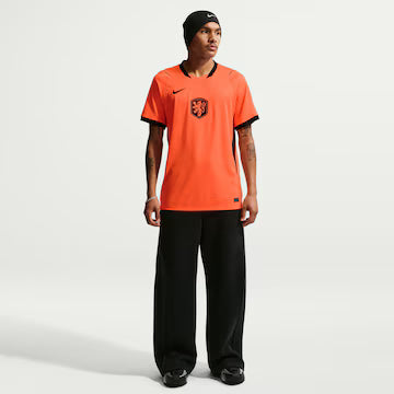 Holanda Home 26/27 Masculino Nike Torcedor - Laranja